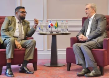 El presidente de Guyana Mohamed Irfaan Ali de visita oficial en República Dominicana