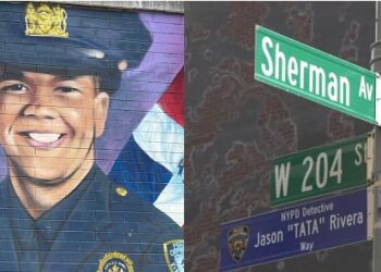 Renombran vía Alto Manhattan en memoria policía dominicano asesinado en NYC