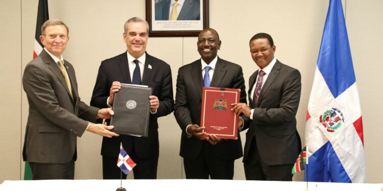 Presidente Abinader estrecha lazos con Kenia durante histórica reunión en Nueva York