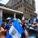Manifestantes en Guatemala exigen la renuncia de altos cargos del Ministerio Público tras acusaciones