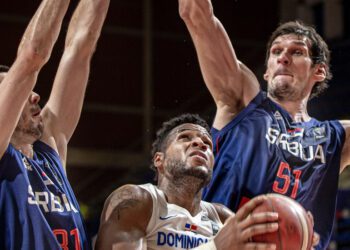 Dominicana eliminada de la Copa Mundial FIBA tras derrota ante Serbia