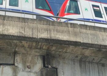 Organismos de seguridad Investigan choque de trenes del metro