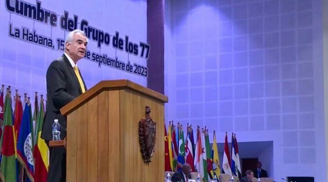 Secretario de la CEPAL destaca importancia de la cooperación regional en la Cumbre G 77 y China
