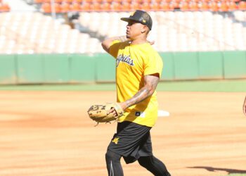 Yairo Muñoz se reportó saludable listo para ayudar a las Águilas