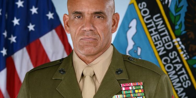 Puertoplateño hace historia: Asume altas funciones militares Comando Sur FL