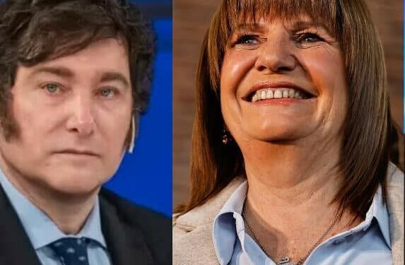 Bullrich anuncia su apoyo a Milei porque “la patria está en peligro"