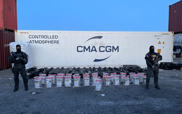 Operativo en Puerto Caucedo: Incautados 149 paquetes de presunta cocaína