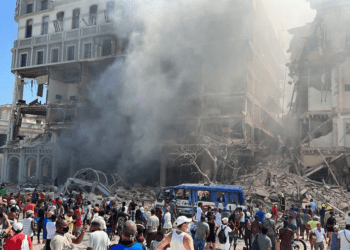 Otro edificio se derrumba en la Habana, deja a varias personas atrapadas
