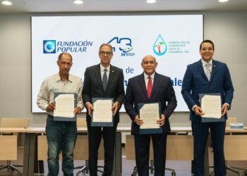 Fundación Popular, INFOTEP y campesinos de Blanco firman acuerdo 