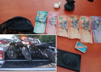 Operativo en Neyba desmantela carreras clandestinas de motocicletas de alto cilindraje