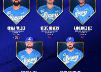 Licey se enfrenta al Escogido este jueves; anuncia su rotación para inicio de temporada