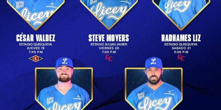 Licey se enfrenta al Escogido este jueves; anuncia su rotación para inicio de temporada