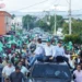 Leonel encabeza caravana en San Juan de la Maguana