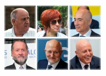 Estos son los más ricos de España; Amancio Ortega duplica la suma del resto de la lista 