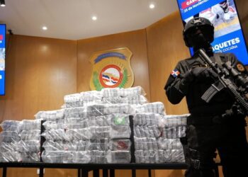 Nueva incautación en Caucedo: interceptan 401 paquetes de sospechosa cocaína