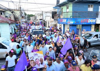El PLD intensifica su campaña promoviendo a Abel Martínez y otros candidatos
