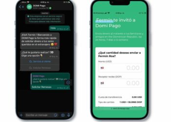 Anuncian nueva aplicación para envío de remesas de EE.UU a RD por medio de WhatsApp