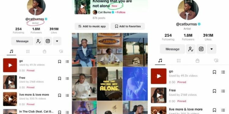 TikTok revoluciona la promoción musical con su nueva herramienta 'Cuenta del Artista'