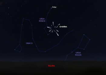 ¡Esperela pronto! Lluvia de meteoros de las Úrsidas 2023, obstaculizada por la Luna