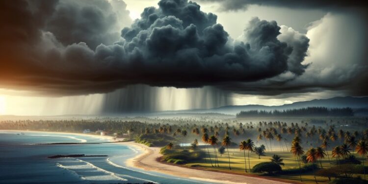 ONAMET: Frente frío provoca lluvias moderadas en varias provincias