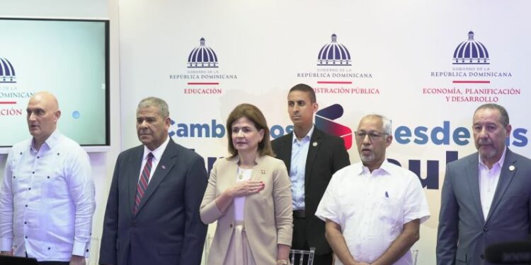 Minerd y el MAP inician sistema para monitorear los centros educativos del país