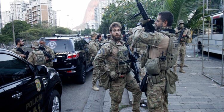 La Policía de Brasil tras la capturar a 'Zinho', jefe del principal grupo paramilitar de Río