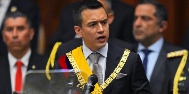 Daniel Noboa a ecuatorianos: “Se acabaron los gobiernos tibios"