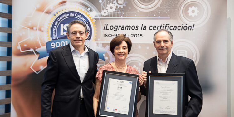 Dinafa, S.A. Obtiene la Certificación ISO 9001:2015