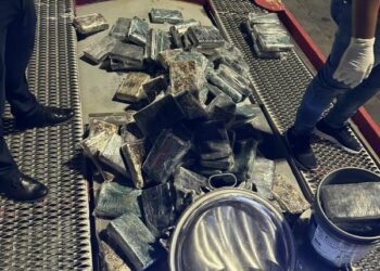 Incautan en Caucedo 93 paquetes de presunta cocaína con destino a España