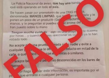 Policía informa es falsa alerta sobre banda 'Manos Limpias' circula en WhatsApp