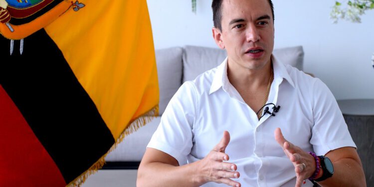 Daniel Noboa anuncia su candidatura para la reelección en Ecuador en 2025