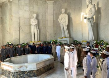 Fuerzas Armadas honran a Ramón Matías Mella en su 208 aniversario natalicio