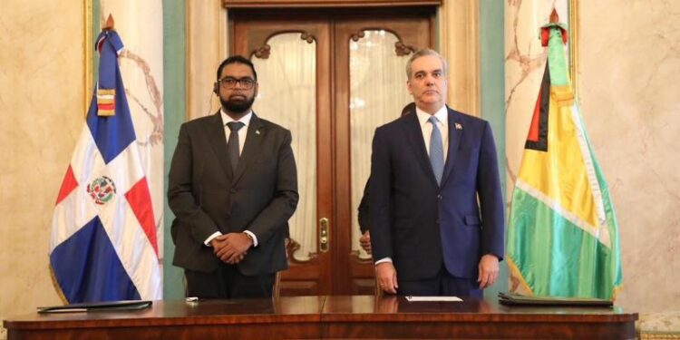 Guyana y República Dominicana anudan lazos con cámara de comercio