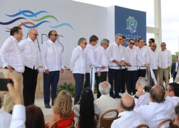 Mariano Sanz y Abinader celebran apertura de 7 Mares en Cap Cana, reflejo del impulso al turismo