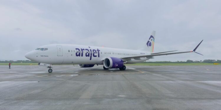 Arajet dice encabezó en febrero el transporte de pasajeros entre aerolíneas dominicanas 