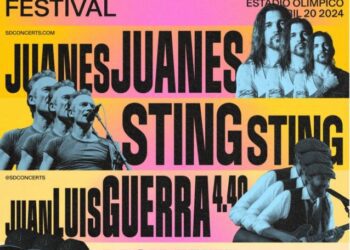 ¡Histórico!: Juan Luis Guerra, Sting, Juanes y Residente, unidos por primera vez en Santo Domingo