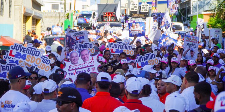 Juventud de SDO trabaja a favor de Abinader y Antonio Taveras