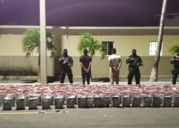 Nuevo golpe al tráfico de drogas: Incautan 767 paquetes de presunta cocaína en Peravia