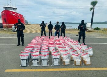Incautan 754 paquetes de presunta cocaína en las costas de Peravia 