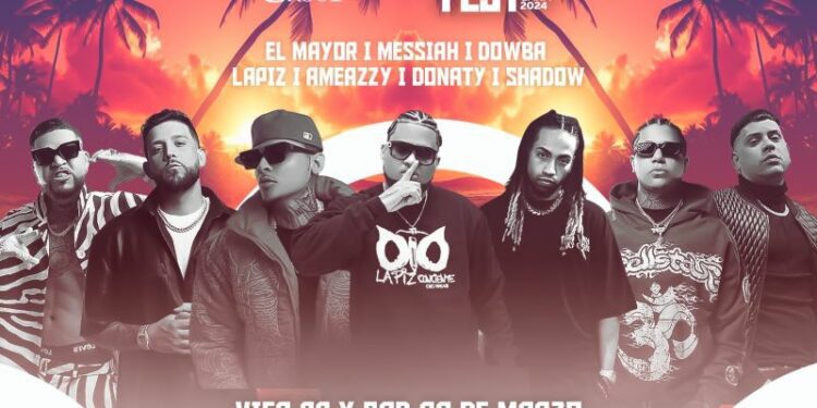 Artistas urbanos protagonizarán el Spring Fest Punta Cana 2024