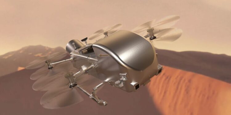 La NASA da luz verde a la misión de Dragonfly a Titán para 2028