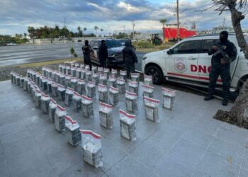 Confiscan 400 paquetes de sustancia similar a cocaína en costas de Peravia