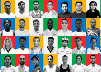 Presentan equipo olímpico de refugiados para París 2024