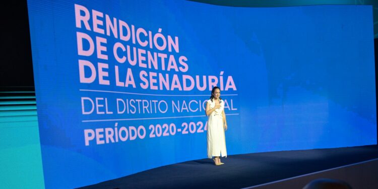 Faride Raful rinde cuentas de sus cuatro años como senadora del DN