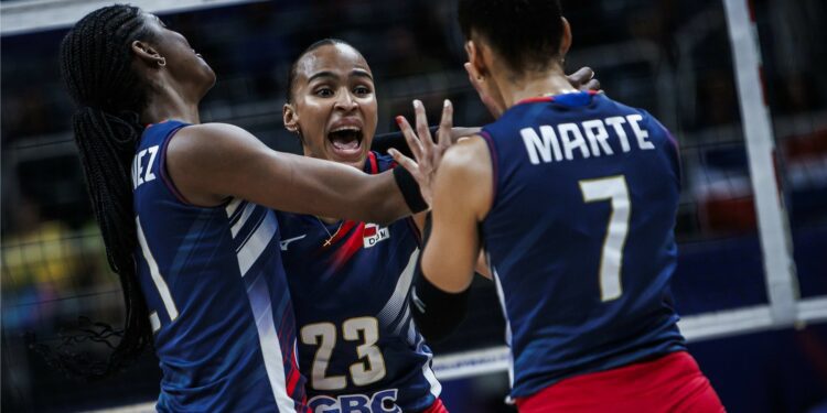 Dominicana aplasta a Corea y avanza en la Liga de Naciones de Voleibol