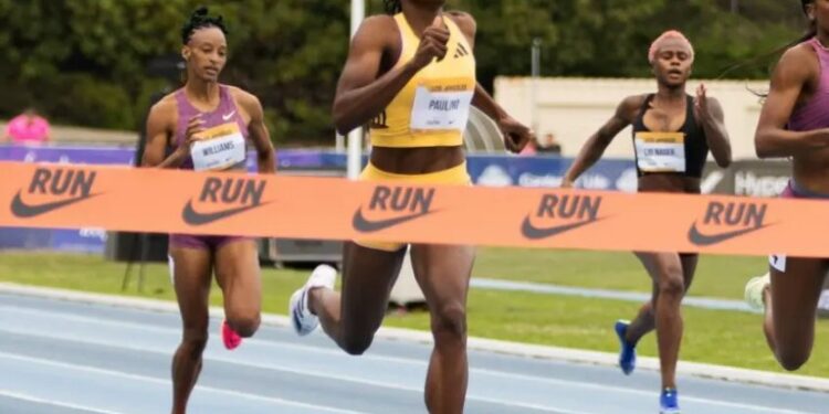 Marileidy Paulino brilla en el Grand Prix de Los Ángeles con victoria en los 400 metros