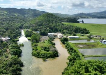 Presas y embalses se llenan de agua producto de las lluvias 