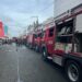 Sistema 911 coordina asistencia en incendio en tienda del Distrito Nacional
