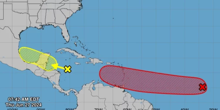 ONAMET informa que vigila potencial ciclón tropical