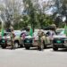 Abinader fortalece el ejército dominicano con 44 nuevos vehículos